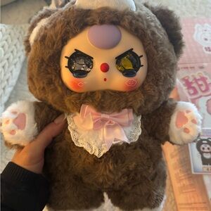 Baby three brown bear liquid gold cry eyes